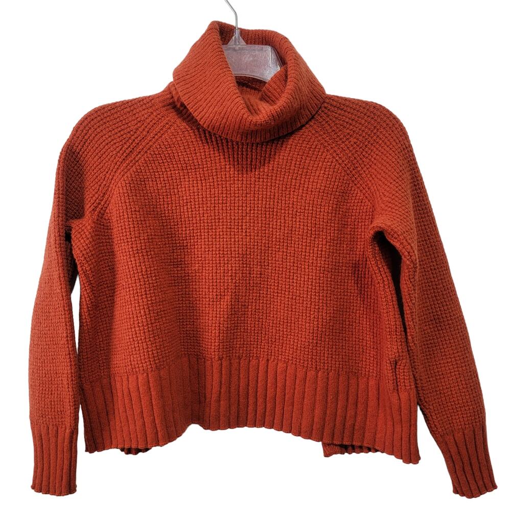 Madewell Womens Eastbrook Turtleneck Cross-Back Sweater XS